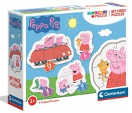 Moje prvé puzzle Peppa Pig Clementoni 4 puzzle pre batoľatá 2+