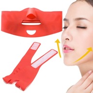 PODPRSENKA FACE LIFTING BAND FACE OVAL RED