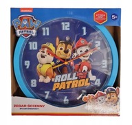 Detské nástenné hodiny Paw Patrol 24 cm s modrým rámom - KD