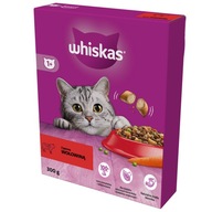 Whiskas Suché krmivo pre mačky Hovädzie 6x300g Adult