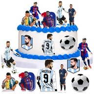 SÚPRAVA CUKRU NA VÝROBU DIY Figuriek NA TORTU FUTBALista MESSI MENO