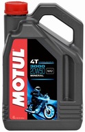 MOTUL OIL 20W-50 3000 4T 4L Minerálny motorový olej Motul 3000 4T 4l