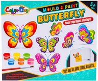 DIY MAGNETY NA CHLADNIČKU PLAYSTER BUTTERFLY BUTTERFLY