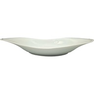 Porcelánová miska na šalát AQUA 38x24cm, 5x5,5 Bogucice