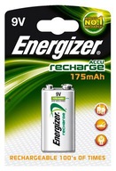 BATÉRIA nabíjateľná ENERGIZER 9V 6F22 6LR61