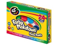 Plagátové farby ASTRA As 24 farieb 20 ml