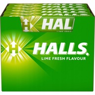 Cukríky Halls Lime Fresh Flavour s vitamínom C 33,5g x 20 ks