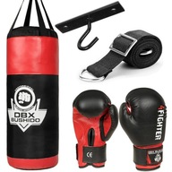 Detská boxerská súprava Bushido Boxerské rukavice Taška 60 cm