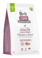 BRIT CARE Sustainable Junior Large Chicken 3kg