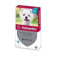 ADVANTIX BAYER DOG FLEA TICK DROPS 4X1ML