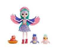 Mattel Enchantimals Family Parrots Filia Finch