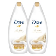 Dove Silk Glow sprchový gél 2 x 750 ml