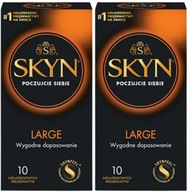 UNIMIL SKYN LARGE 20 ks KONDÓMY ZDARMA LATEX