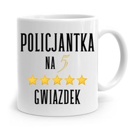 HRNČEK PRE POLICAJTOV POLICAJT ZA PÄŤ HVIEZDIČIEK