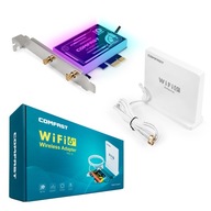 Wi-Fi na sieťovú kartu PCI-E AX3000 Wi-Fi 6 ARGB