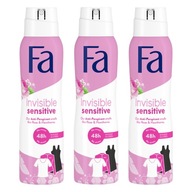 Fa Invisible Sensitive antiperspirant rose x3