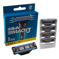 Náhradné vložky čepele GILLETTE MACH3 8 ks