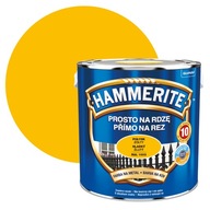 HAMMERITE FARBA NA KOV HRDZA 2,5L ŽLTÝ LESK