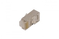 RJ45 zástrčka cat.5e obrazovka. X-ML-5F-IMP 100 ks