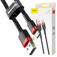 Baseus nylon USB - USB Type-C QC3.0 2A 3M kábel