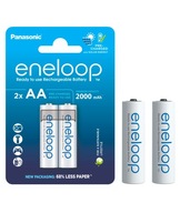 BATÉRIE ENELOOP 2xAA 2000 mAh JAPON