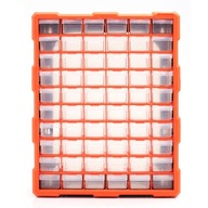 ORGANIZÁTOR DIELNE 60 ZÁSUVKOV ZÁSOBNÍK K-504 13,8X4,8X3,4CM