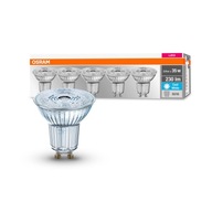 Osram 5x halogénová žiarovka GU10 2,6W=35W 230lm 4000K