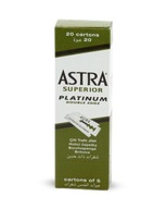 Astra Superior Platinum klasické žiletky 100 ks