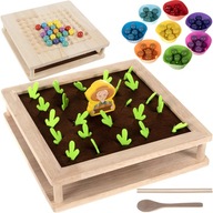 Pexeso Memory Farm Montessori puzzle pre deti Formičky na pexeso