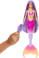 BARBIE MERMAID MALIBU BÁBIKA S DLHÝMI VLASMI meniacimi farbu HRP96