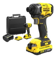 STANLEY IMPACT DRIVER V20 2x2,0Ah SFMCF810D2K