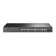 Prepínač TP-LINK SL2428P Smart 24PoE+ 2GE 2SFP