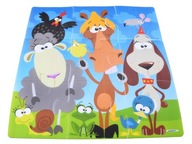 Penová puzzle podložka Animals 37cm x 37cm ZA3151