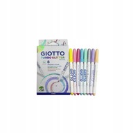 Giotto Turbo Glitter fixky s trblietkami 8k pastel