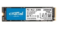 CRUCIAL SSD P2 2TB M.2 PCIE NVME 2280 CT2000P2S