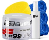 Soft99 White Soft Wax 350g Vosk pre svetlé farby