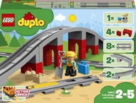 LEGO DUPLO 10872 Vlakové koľaje a viadukt