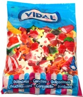 Vidal Korytnačky Farebné korytnačky Gummis so šťavou 1 kg