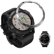 KRYT POUZDRA NA PRSTEŇ PRE GARMIN FENIX 7 SILVER