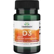 Vitamín D3 1000 IU 25 mcg (60 kapsúl)