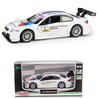 KOVOVÉ AUTO S POHONOM BMW M3 DTM BIELY MODEL 1:42 DAFFI 133020