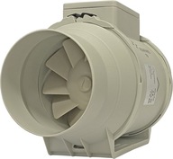 TB125 DVOJRÝCHLOSTNÝ POTRUBNÝ VENTILÁTOR MAX. 284 m3/h Ø125 mm GULIČKOVÉ LOŽISKÁ