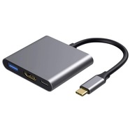 ADAPTÉR ADAPTÉR 3V1 HUB USB-C HDMI 4K MACBOOK