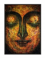 OBRAZOVÝ PLAGÁT V RÁME 53x73 cm Buddha P1423