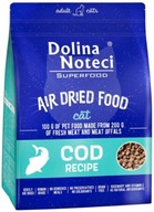 DOLINA NOTECI SUPERFOOD sušené krmivo pre mačky COD miska 1kg