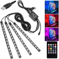 USB LED pásiky LED OSVETLENIE pod skriňový nábytok LED k TV