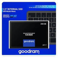 GOODRAM CX400 GEN.2 256 GB 2,5 SSD 550 MB/450 MB/S SERIAL ATA3 7 mm
