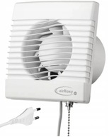 Domáci kúpeľňový ventilátor pRim 150 PS + zástrčka