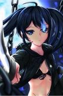 Plagát Anime Manga Black Rock Shooter brs_004 A1+