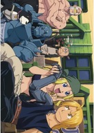 Anime Manga Fullmetal Alchemist Plagát fma_046 A2